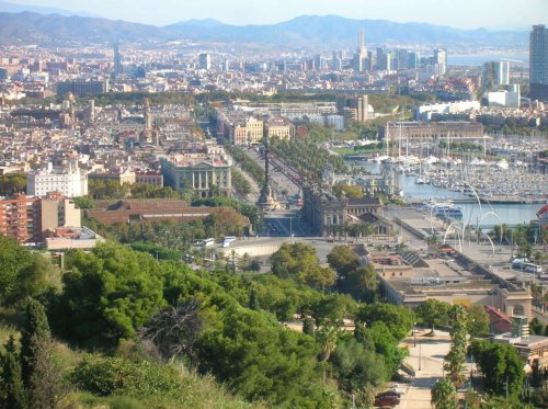 Barcelona, Plaza de Catalunya